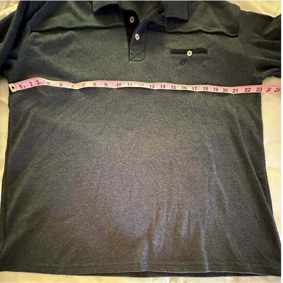 Boarding Skey Long Sleeve‎ Men's Polo Shirt sz XL EU size 44 - EUC - Picture 3 of 6